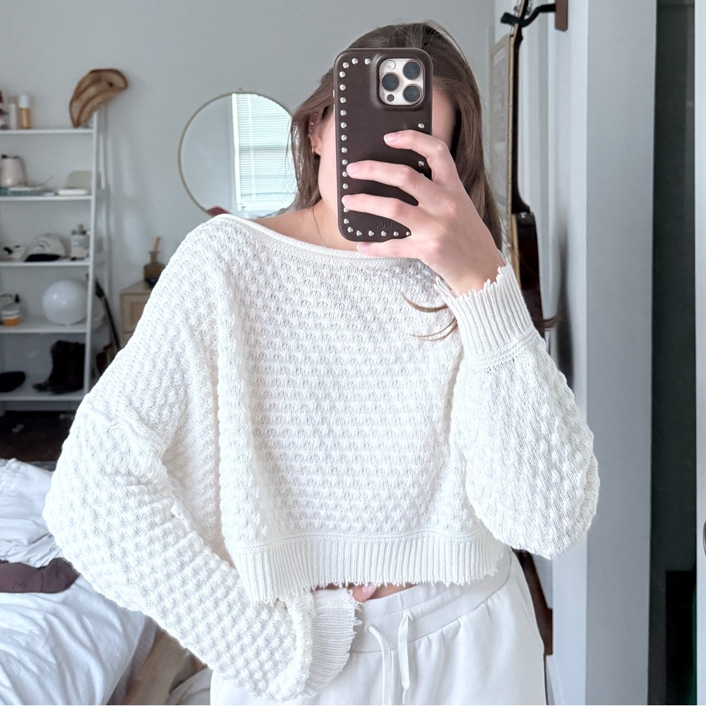 White / Cream Sweater